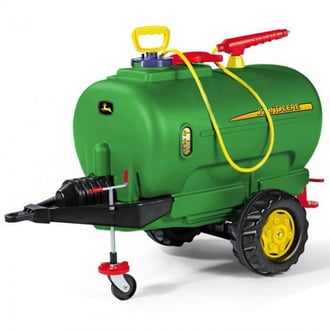 rollyTanker Przyczepa Cysterna z Rozpylaczem i Pompką John Deere 10L ROLLY TOYS