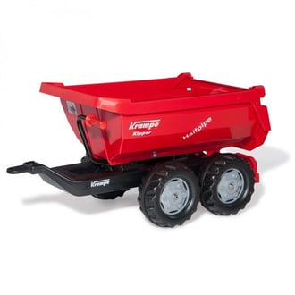 rollyTrailer Przyczepa Wywrotka Halfpipe Krampe ROLLY TOYS