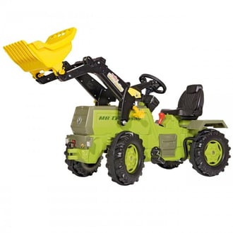 Traktor na Pedały z Biegami Mercedes Benz Łyżka 3-8 Lat ROLLY TOYS