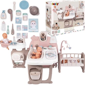 Baby Nurse Duży Kącik Opiekunki dla Lalki SMOBY