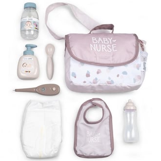 Baby Nurse Torba Do Przewijania + Akcesoria dla lalki SMOBY