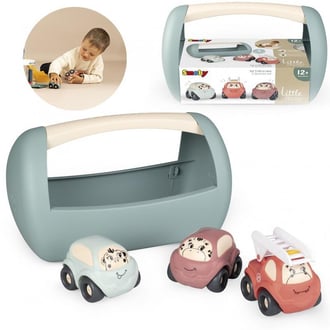 Skrzyneczka z samochodzikami Vroom Planet SMOBY Little