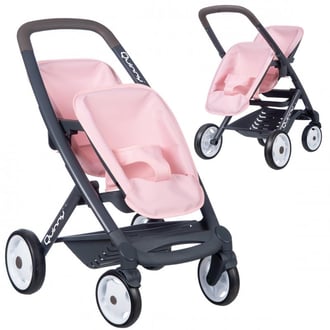Wózek dla Lalek Maxi Cosi Quinny Spacerówka dla bliźniąt SMOBY