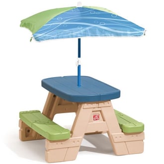 Stół Piknikowy z Parasolką dla Dzieci STEP2