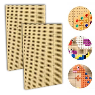 Tablica Naukowa Kreatywna STEM Zestaw 2 Sztuki + Panel Montażowy 80x120 cm MASTERKIDZ