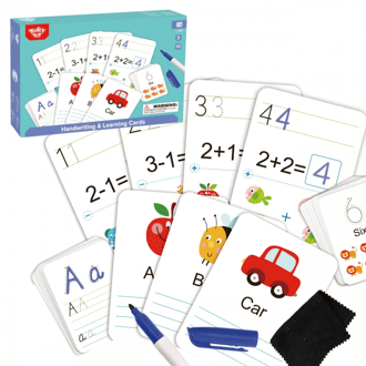 Karty Edukacyjne Fiszki do nauki pisania TOOKY TOY
