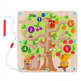 Labirynt Drzewko Owocowe Magnetyczne Nauka Liczenia TOOKY TOY