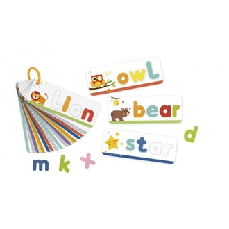 Puzzle Alfabet Montessori Nauka Literek Słów Zwierzątka 57 el. TOOKY TOY