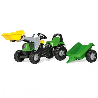 Traktor Deutz-Fahr Kid z Przyczepką ROLLY TOYS