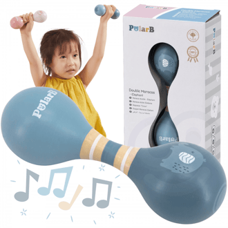 Marakas Instrument Muzyczny dla Dzieci Grzechotka VIGA PolarB