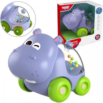 Grzechotka Samochodzik Pojazd Hipopotam WOOPIE BABY