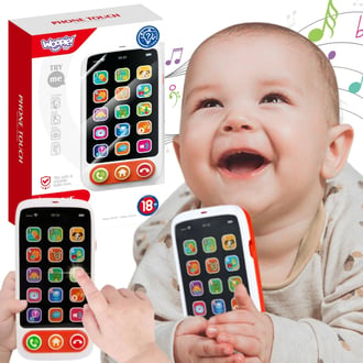 Telefon Interaktywny Smartfon dla Dzieci WOOPIE BABY