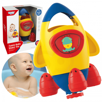 Zabawka do Kąpieli Interaktywna Rakieta Przelewowa WOOPIE BABY