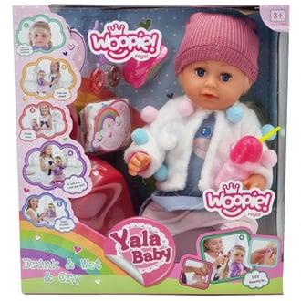 Lalka Interaktywna Zosia w Czapce 43 cm + Akc. WOOPIE ROYAL