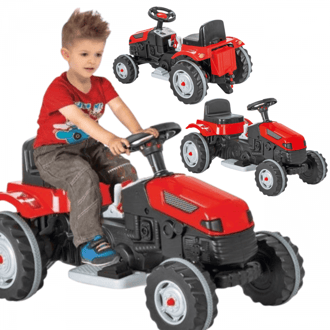 Traktor na Akumulator Farmer PowerTrac 6V WOOPIE