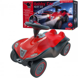 Bobby Car Next 2.0 Czerwony Światła LED BIG