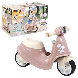 Jeździk Skuter Różowy Pchacz SMOBY
