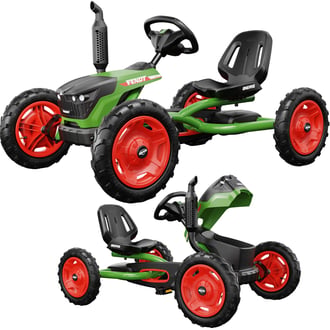 Gokart Na Pedały Buddy FENDT Nowy Model Zielony BERG