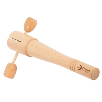 Instrument Muzyczny Perkusyjny Tone Block z Uchwytem CLASSIC WORLD EDU