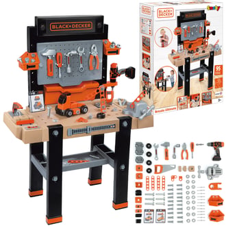 Duży Warsztat Black & Decker Bricolo Ultimate + 95 Akcesoriów SMOBY
