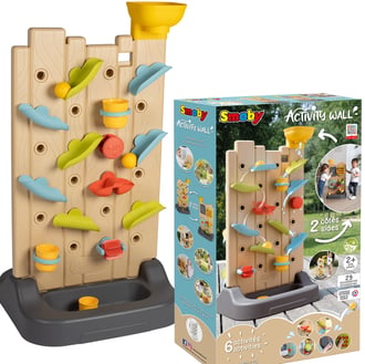 Ścianka Aktywności Dwustronna - Tablica Manipulacyjna Montessori SMOBY