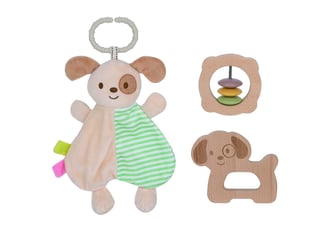 Zestaw Upominkowy Szczeniaczek Grzechotka TOOKY TOY