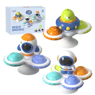 Kosmiczny Spinner Pop-it Zabawka Sensoryczna Wymienne 3 szt. WOOPIE BABY
