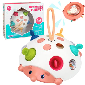 Zabawka Sensoryczna 4w1 Jeżyk Pop-it Aktywizujący WOOPIE BABY