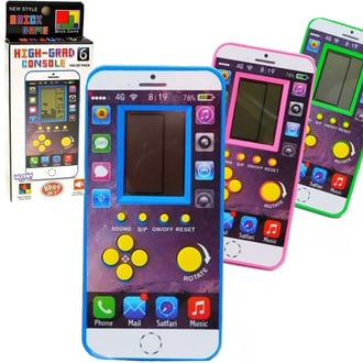 Elektroniczna Gra Mini Tetris Kieszonkowa Wersja WOOPIE