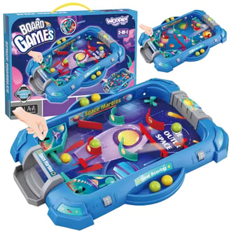 Gra Zręcznościowa Flipper Pinball Kosmiczny 2w1 Automat Retro WOOPIE