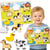 Drewniane Puzzle Montessori 2w1 z Figurkami Farmy VIGA