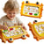 WOOPIE Tablica Magnetyczna Montessori Labirynt Krab Pomarańczowa