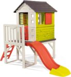 SMOBY Domek na Palach Plac Zabaw Zjeżdżalnia