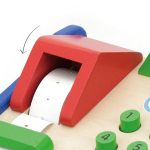 Drewniana Kasa sklepowa z akcesoriami Skaner Viga Toys Montessori
