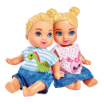 Lalka Simba Steffi Love Mama w Pokoju Dziecięcym z 3 dzieci 28 elem.