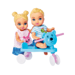 Lalka Simba Steffi Love Mama w Pokoju Dziecięcym z 3 dzieci 28 elem.