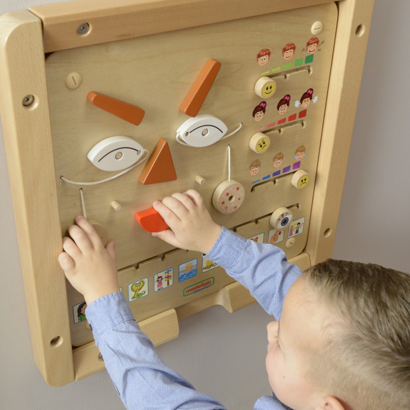 Tablica Edukacyjna Montessori do Nauki Emocji „Jak Się Czujesz?” MASTERKIDZ Tablica Edukacyjna Montessori do Nauki Emocji „Jak Się Czujesz?” MASTERKIDZ