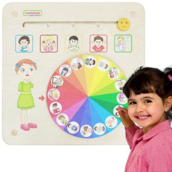 Tablica Edukacyjna Montessori do Nauki i Zarządzania Emocjami MASTERKIDZ