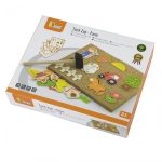 Przybijanka Drewniana Farma Viga Toys Korkowa Tablica Montessori