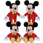 SIMBA DISNEY Maskotka Myszka Mickey w połyskującym czerwonym smokingu 25cm