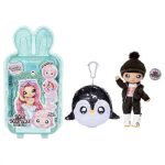 Surprise Sparkle - Lalka Andre Avalanche i Pingwin w balonie z konfetti Seria Cekinowa Pom