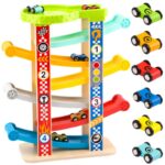 TOOKY TOY Kolorowa Zjeżdżalnia Tor Dla Samochodów