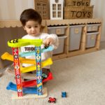 tooky-toy-kolorowa-zjezdzalnia-tor-dla-samochodow (2) TOOKY TOY Kolorowa Zjeżdżalnia Tor Dla Samochodów