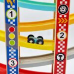 TOOKY TOY Kolorowa Zjeżdżalnia Tor Dla Samochodów TOOKY TOY Kolorowa Zjeżdżalnia Tor Dla Samochodów