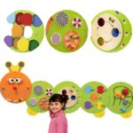 VIGA Drewniana Tablica Gąsienica Certyfikat FSC Montessori VIGA Drewniana Tablica Gąsienica Certyfikat FSC Montessori