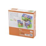 VIGA Drewniana Układanka Farma Puzzle 4 Klocki