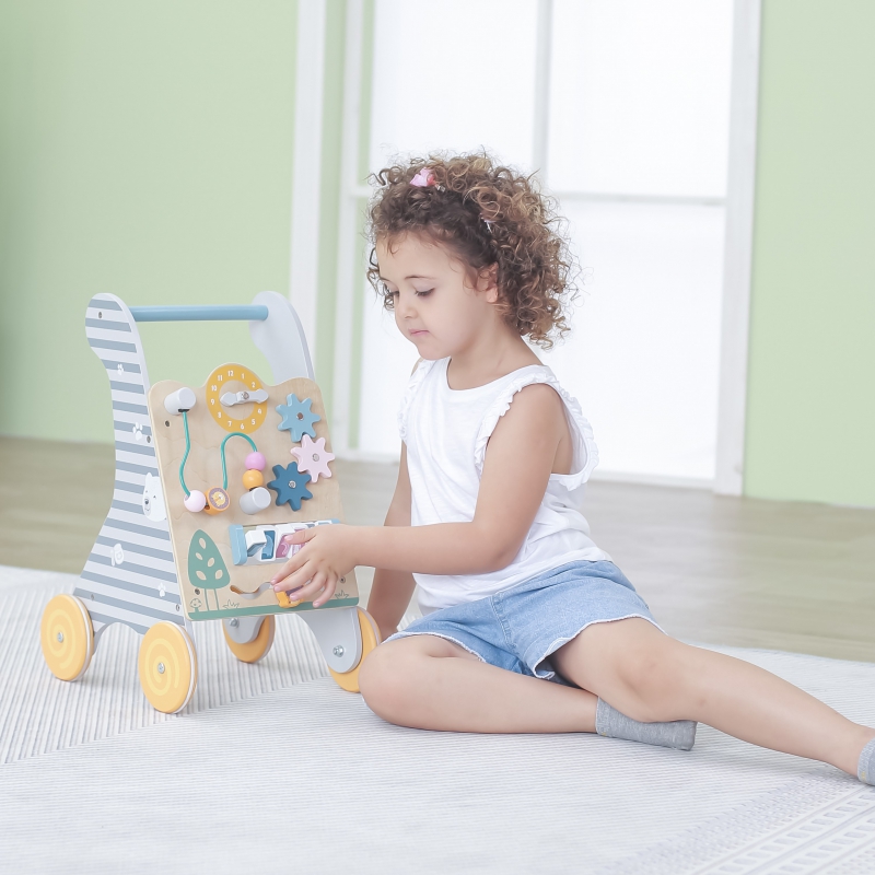 VIGA Drewniany Pchacz Edukacyjny dla dzieci VIGA Drewniany Pchacz Edukacyjny dla dzieci