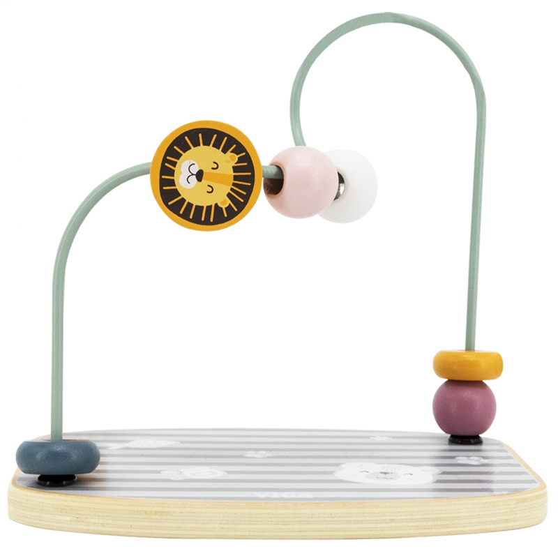 VIGA PolarB Drewniany Labirynt Przeplatanka Edukacyjna Montessori VIGA PolarB Drewniany Labirynt Przeplatanka Edukacyjna Montessori