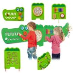 Viga Tablica Sensoryczna Manipulacyjna Edukacyjna Krokodyl Montessori