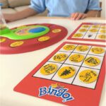 WOOPIE Bingo Gra Dopasuj Żetony Planszowa Rodzinna